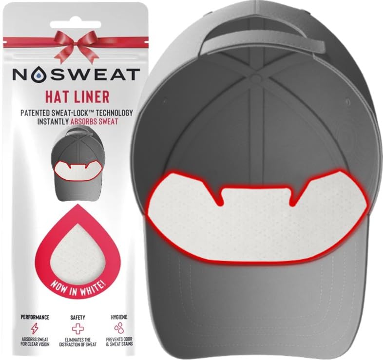 Hat Sweat Liners - Prevent Stains & Odor | 6 Pack Golf Accessories