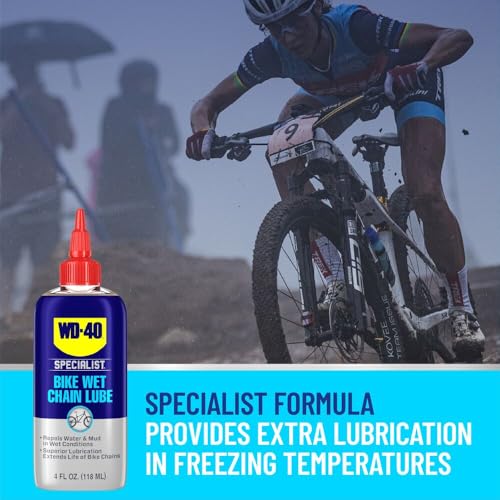 High-Performance Wet Chain Lube for Bikes - 4 Oz