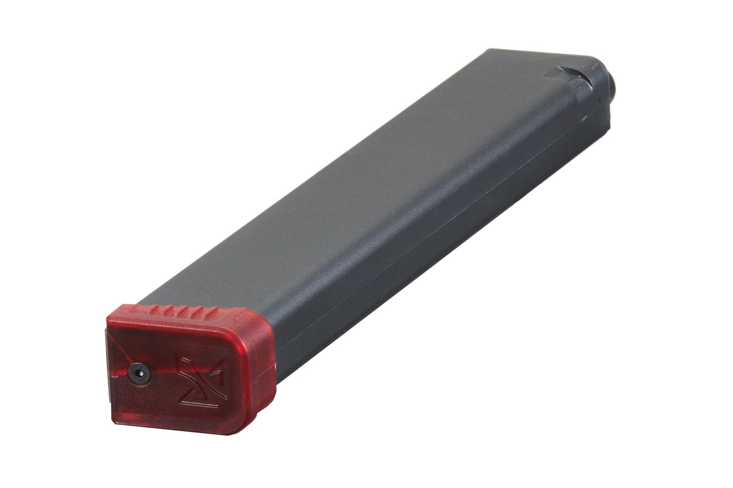 ZION ARMS PW9 120 Round 9mm Mid-Capacity Airsoft Magazine - 3 Pack (Black & Red)