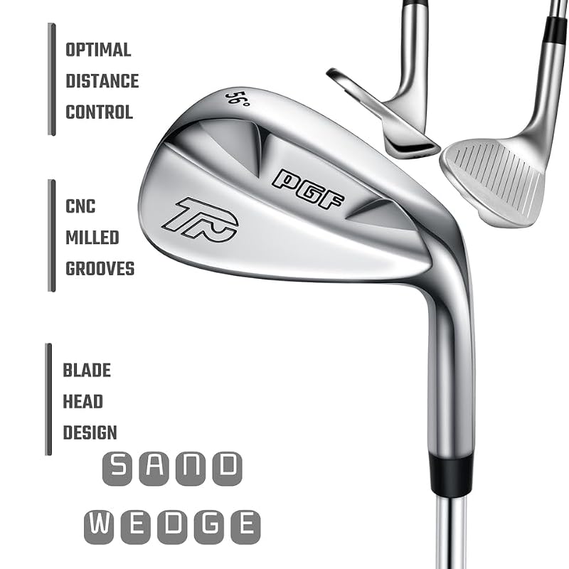 Complete 17-Piece Golf Club Set for Men Right Hand - Standard Length
