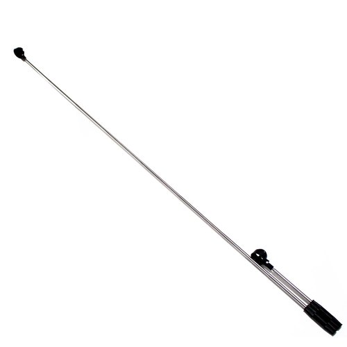 DYWISHKEY Telescopic Golf Ball Retriever, Golf Ball Picker, Golf Pick up Scoop, 16.5 Inch to 80 Inch Retracted Length, Stainless Steel Shaft, Automatic Locking Scoop (2Pcs)