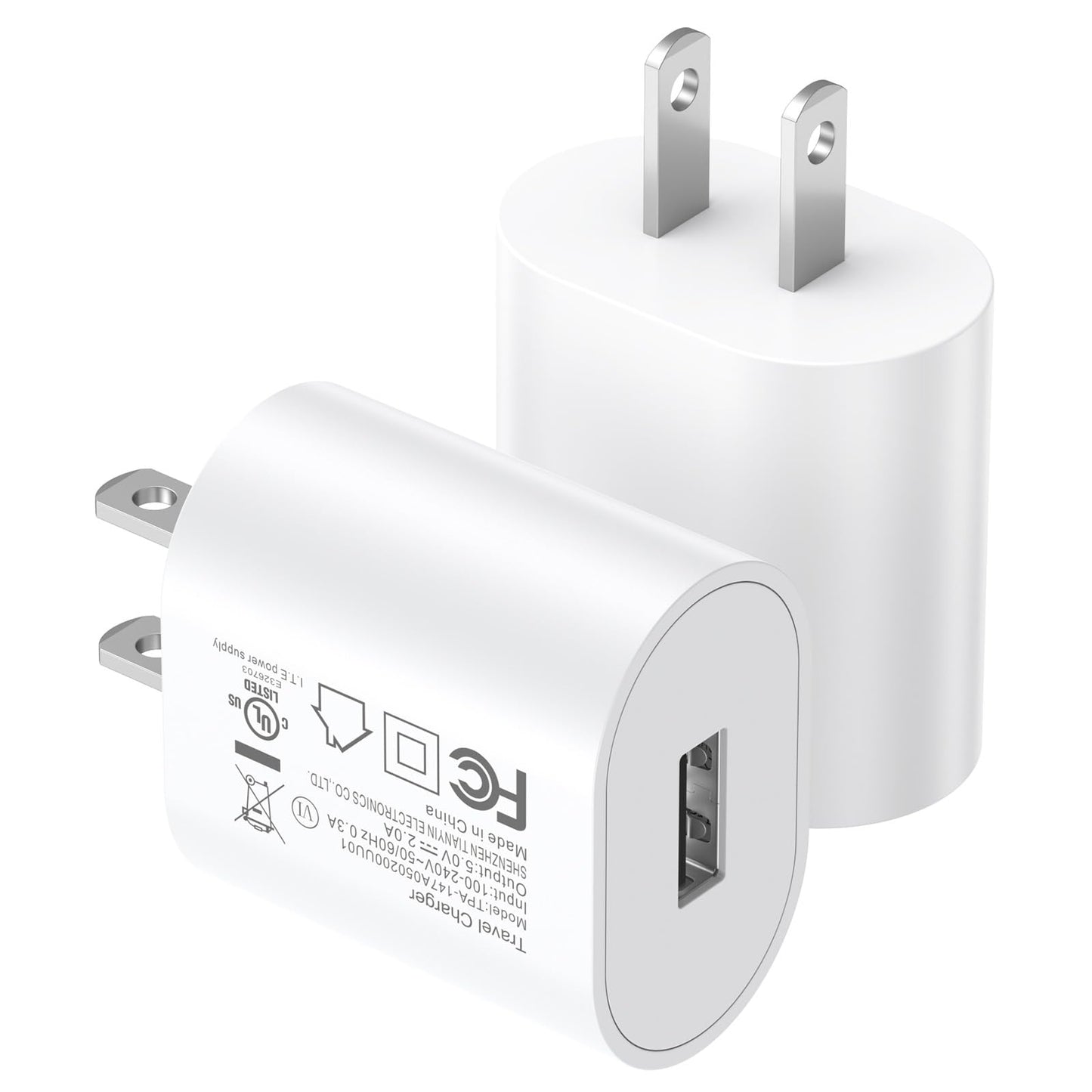 COSLUS Wall Adapter for COSLUS All Water Dental Flosser, Nail Drill and Facial Cleansing Brush Face Scrubber, 5V/2A USB-A Adapter