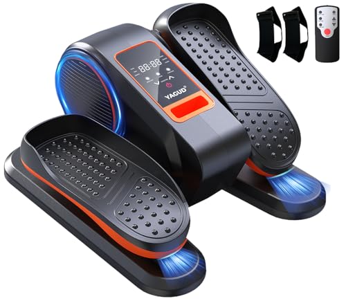 Electric Elliptical Leg Exerciser for Seniors - Orange