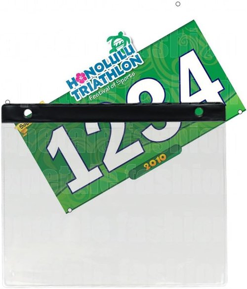 Clear Bib Boards Sleeves Protector for Runners,Race Bib Vinyl Holder,Race Bib Display Vinyl Protector Sheets, Marathon Running Bib Sheet Protector