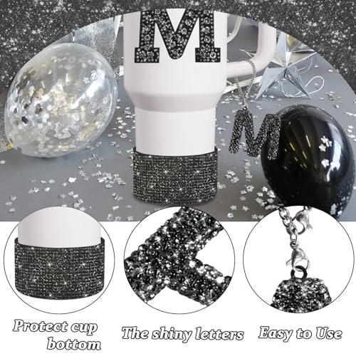 Water Bottle Accessories Set for Stanley Cup - Black Diamond M