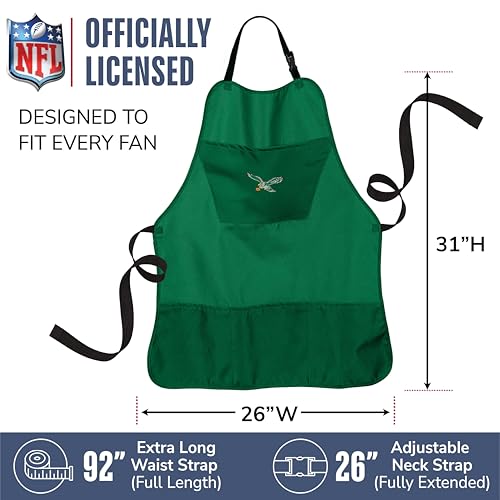 NFL Philadelphia Eagles Vintage Cooking Apron with Pockets