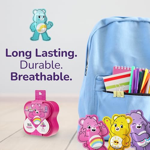 Care Bears Adhesive Bandages - Latex Free, 50 Count
