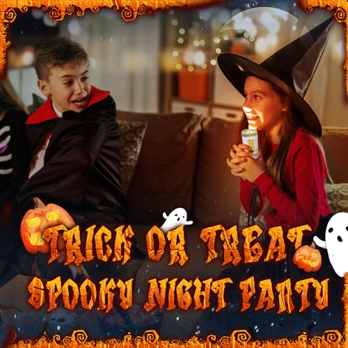 Halloween Mini LED Flashlight - White - 1 Pack