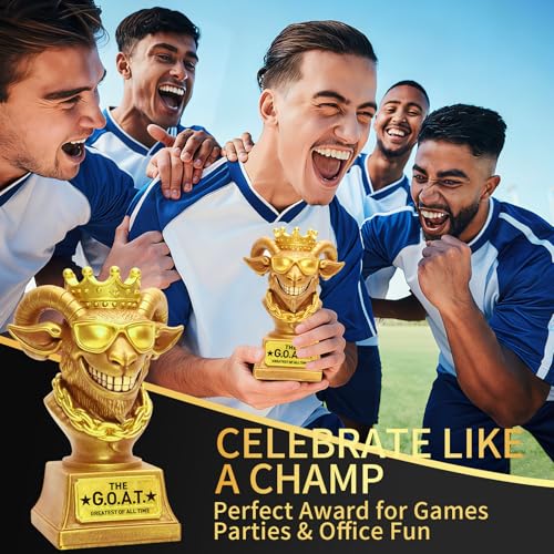 Funny Goat Trophy Award for Best Fantasy Football Player