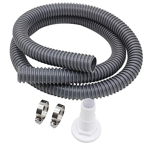 HXH 1-1/8 Inch x 6 ft Bilge Pump Hose Installation Kit - 1-1/8in Hose