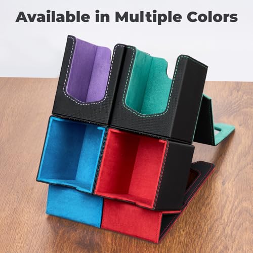 Magnetic Trading Card Storage Box - Fits 100 Double-Sleeved Cards
