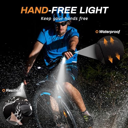 Led Half Finger Glove, Light up Gloves, Christmas Stocking Stuffers for Hunters Men Who Have Everything