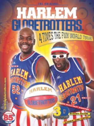 2011 Harlem Globetrotters Souvenir Program with 3D Glasses