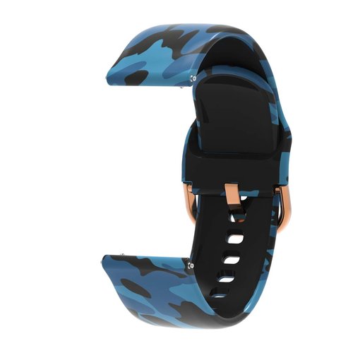 TenCloud Band Compatible with Cosmo JrTrack 5 /JrTrack5/4/3/2 SE/2 Kids Smartwatch Silicone Wristband Camouflage