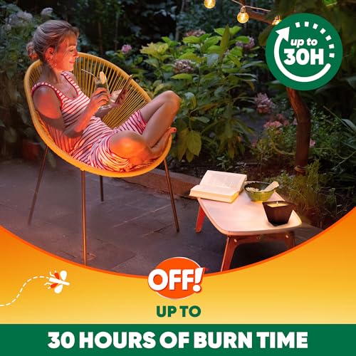 Citronella Scented Candle - Outdoor Mosquito Repellent, 8 oz (Pack of 2)