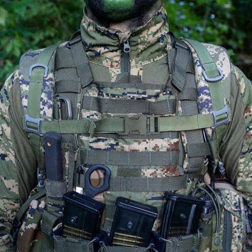 2-Pack 0.79-inch Quick Release Side Buckles for Tactical Backpack Straps