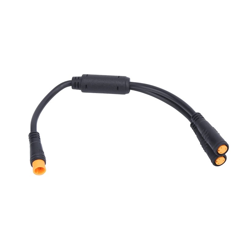 Alomejor Electric Scooter Y Splitter, High Current Capacity Compact Cable Adapter for Commuters Urban Travelers Riders