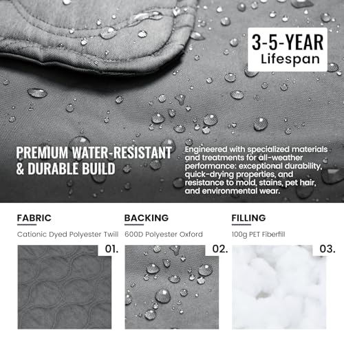 ONETIGRIS Waterproof Outdoor Blanket - Portable Camping & Picnic Mat with Carry Bag