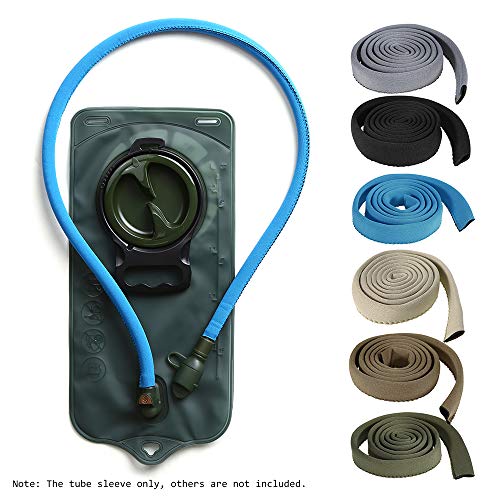 Water Bladder Tube Cover - Thermal Insulation Sleeve, Dark Khaki