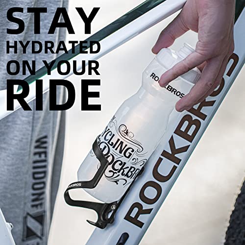 Aluminum Alloy Bike Water Bottle Cage - Universal Holder, Black