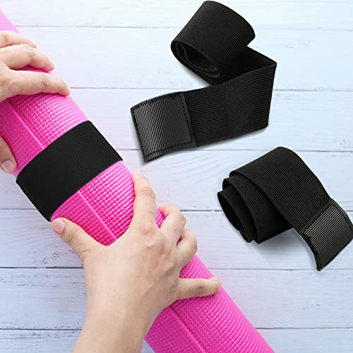 Adjustable Yoga Mat Straps - 4 Pack Heavy Duty Nylon Holders
