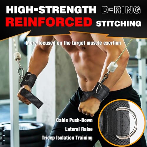 Adjustable Weight Lifting Straps with Non-Slip Design - 2 Pack