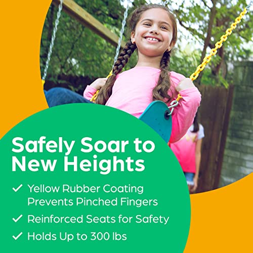 Heavy Duty Swing Seat Replacement Kit for Kids - Green, 1 Pack