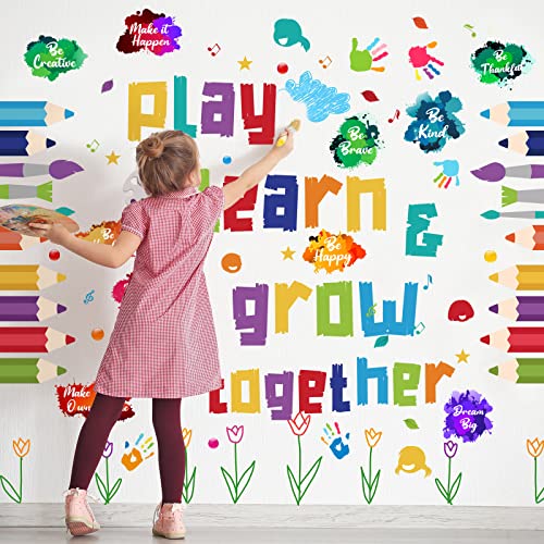 Inspirational Play & Learn Wall Decals - 5 Sheets