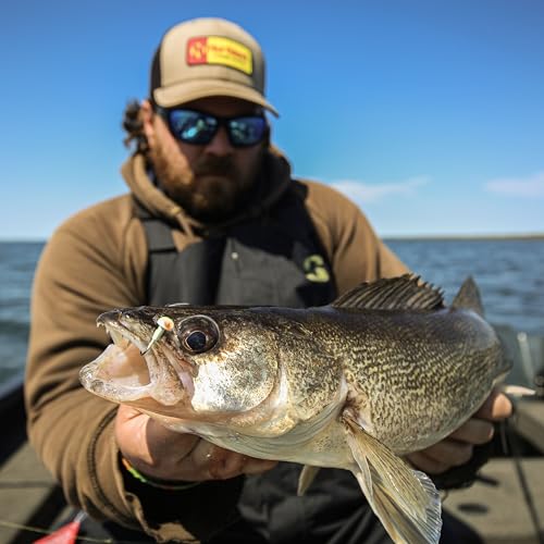 Short Shank Tungsten Fishing Jig for Walleye - Silver, 1/4 Oz