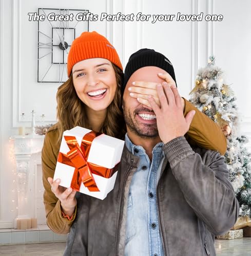 Soft Warm Knit Beanie Hat for Men & Women - Navy Blue