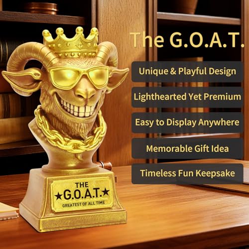 Funny Goat Trophy Award for Best Fantasy Football Player