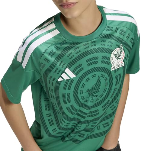 Youth Mexico World Cup 2026 Fan Jersey - Bold Green, Large