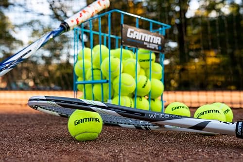 Gamma Pressureless Tennis Balls 10-Pack - High-Visibility Practice & Training