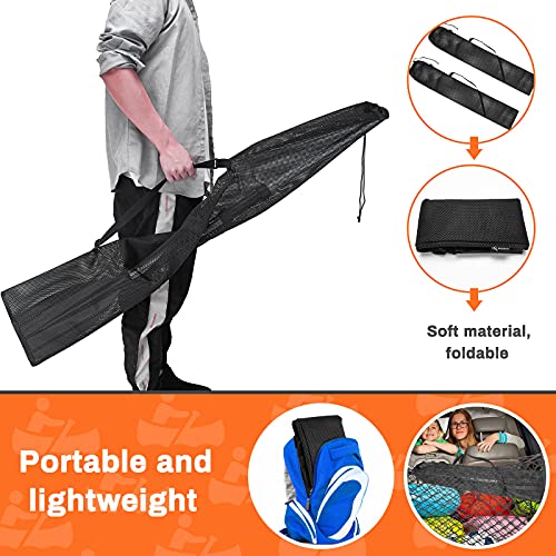 Riakrum 2-Piece 51in Kayak Paddle Bags with Adjustable Straps
