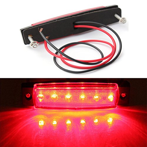 Boat Navigation Lights - 2PCS LED Red & Green Bow Lights for 12V Marine Use