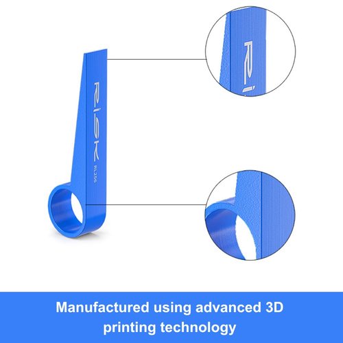 COONIUM Professional Bicycle Disc Brake Piston Spreader Tool - Hydraulic Brake Caliper Reset Tool for Mountain & Road Bikes, Non-Metallic Design with Positioning Track