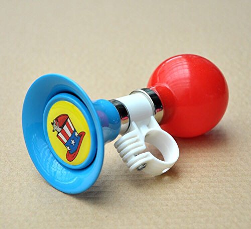 AISHEMI Kids Bike Metal Squeeze Horn Bell Handlebar Ring Horn for Trikes Scooters Balance Bike