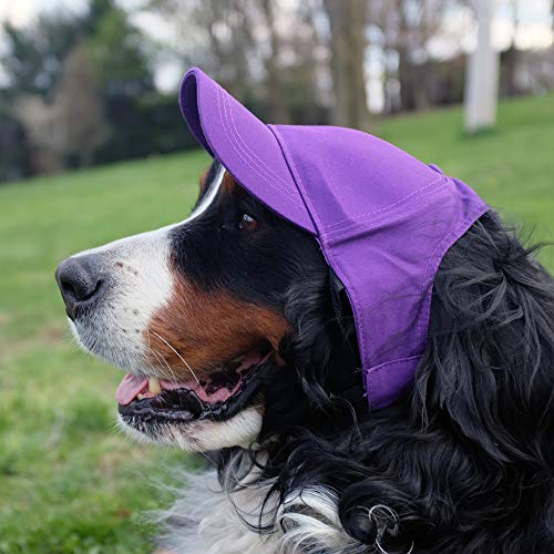 Adjustable Pet Baseball Hat with Team Logo - 100% Polyester