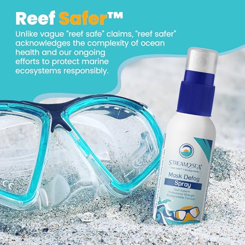 Anti-Fog Spray for Swim Goggles, Snorkel & Ski Masks - 2 Fl Oz