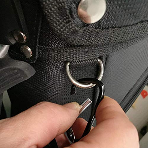 Golf Club Brush Set - Pack of 2 with Retractable Carabiner