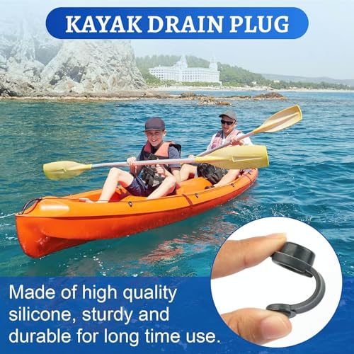 Kayak Scupper Plugs with Screws - 2 Count for Lifetime Models