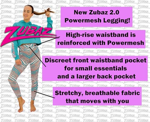 Buffalo Bills Women's High Waist Powermesh Leggings with Pockets - Large