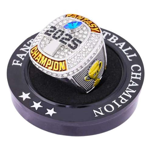 Fantasy Football Championship Ring Trophy Award 2025 - 5/11
