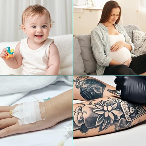 Waterproof Transparent Film Dressing - 4" x 5" Adhesive Bandage Pack of 20