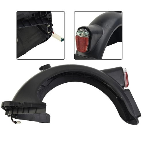 JOYSOG Electric Scooter Replacement Rear Mudguard Fender/Rear Taillight for Ninebot MAX G30 and MAX G30D Scooters Accessories (Fender+Taillight)