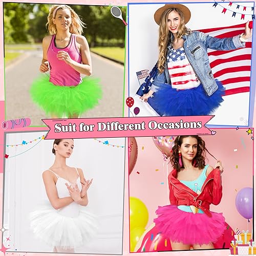 Sarfel Tutus for Women 5 Layered Adult Tutu Skirts Fluffy Skirt