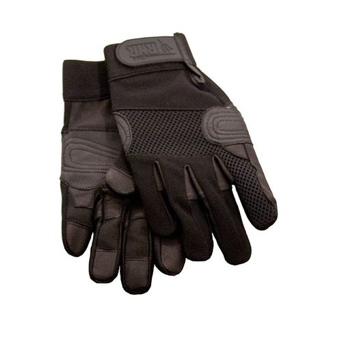 Rock-N-Rescue Rope Master Gloves-Version II, Lightweight, Breathable,Stretchable, Nylon Construction for Dexterity and Comfort, Leather Reinforced Palms for Protection, Small