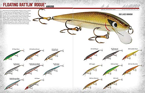 Floating Rattlin' Rogue Fishing Lure - Gold Rogue