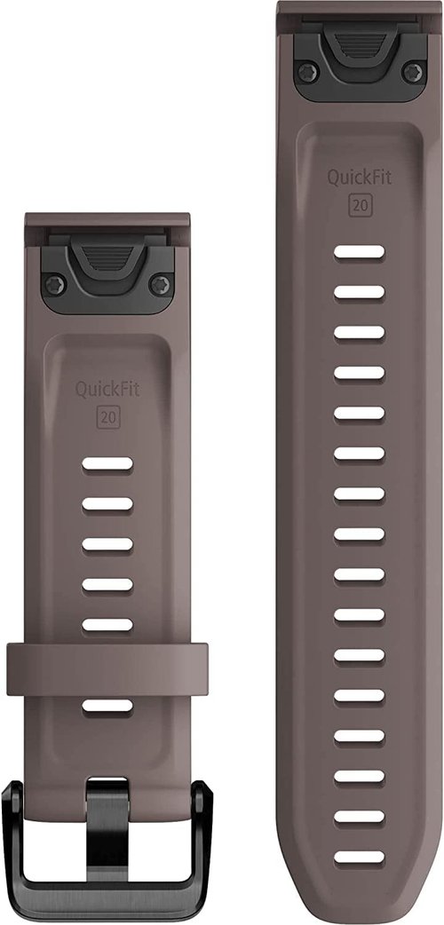 Garmin QuickFit 20 Shale Gray Silicone Band
