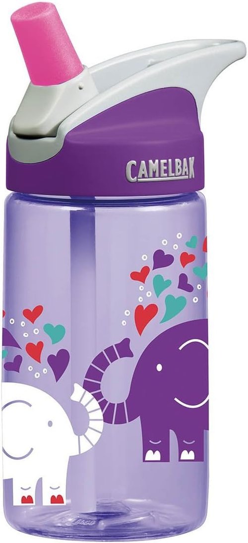 CamelBak Eddy Kids Water Bottle - Spill Proof Big Bite Valve - BPA-Free 0.4 Liter | Perfect for Ages 3+